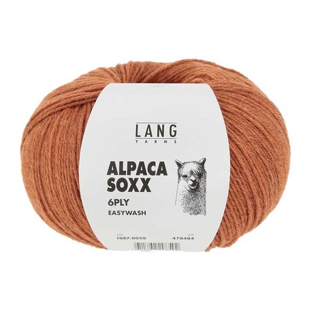 Alpaca Soxx  6-ply  bruin 